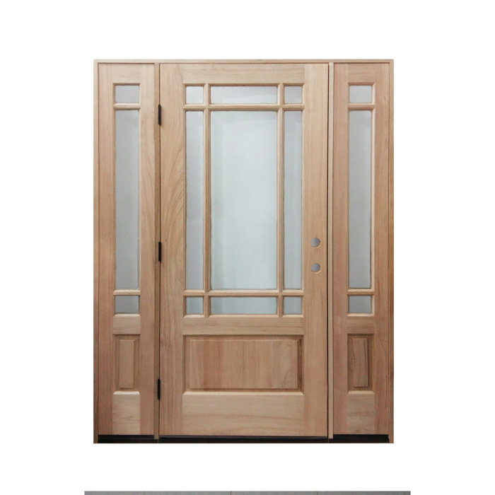 Royal Home Doors EXterior Unfinished Alder Prehung Front Entry Door